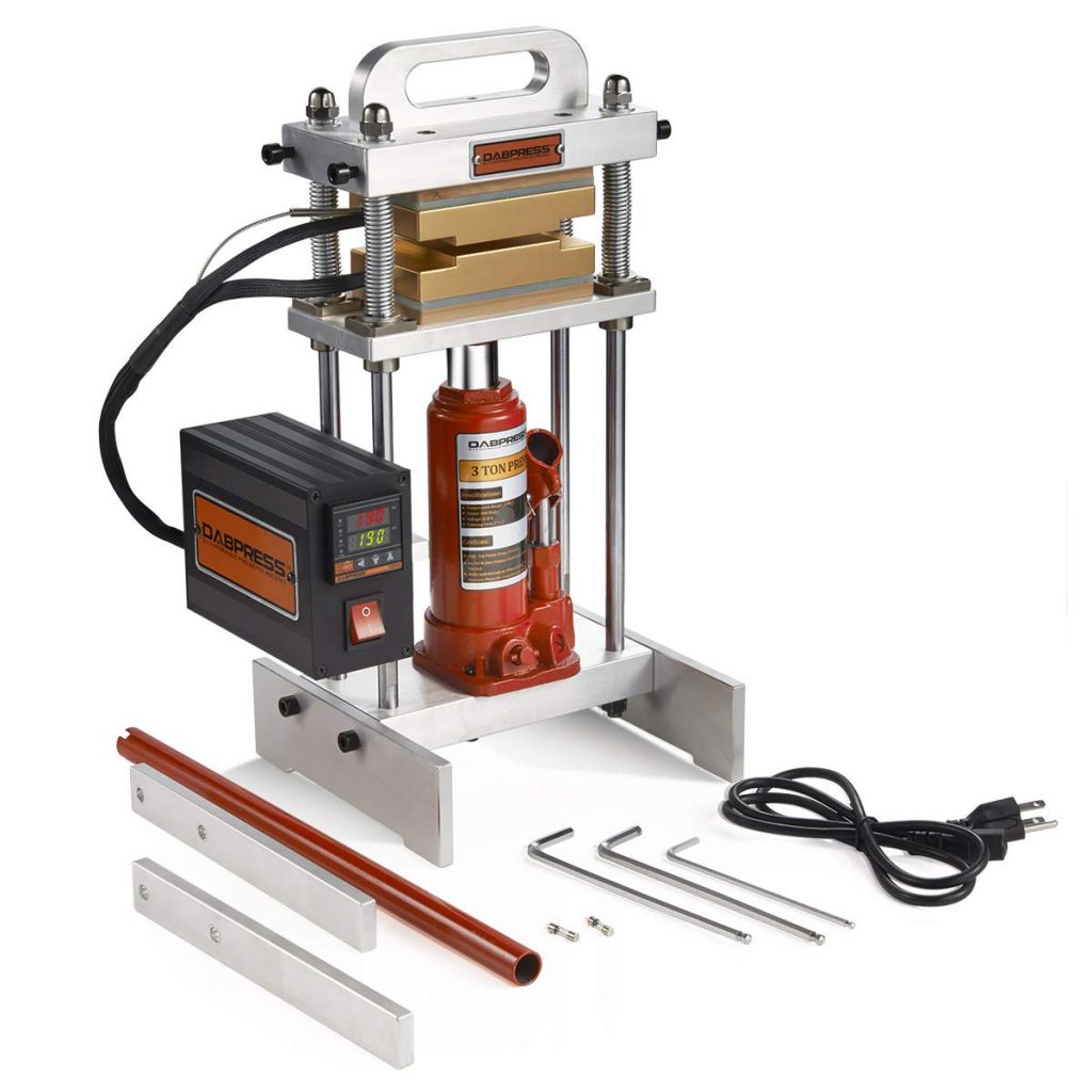 Dabpress 3 Ton Hydraulic Jack Rosin Press Review